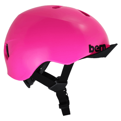 Bern Nina DVRT Ungdomshjälm - Satin Hot Pink