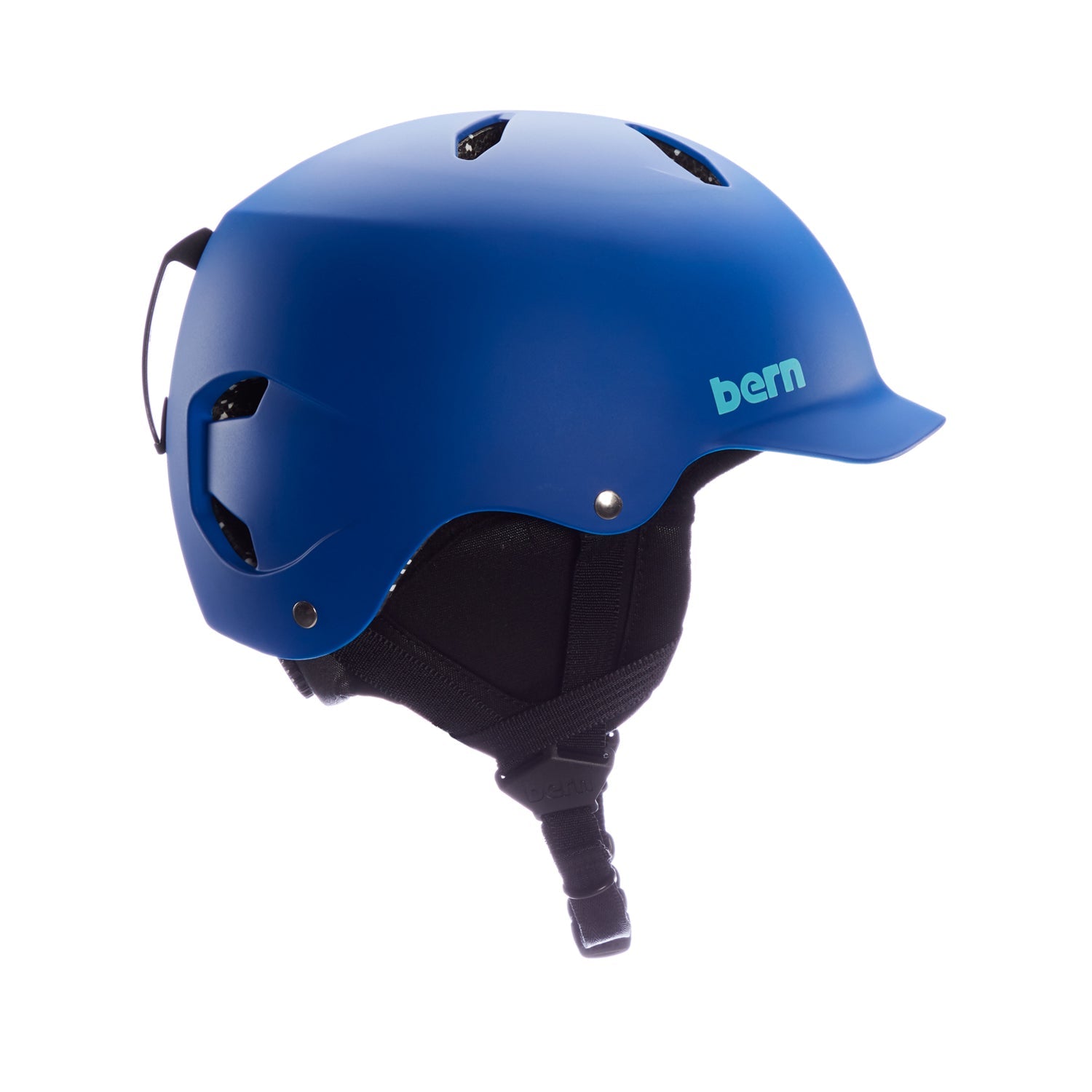 Casco da ragazzo Bern Bandito EPS - Blu opaco