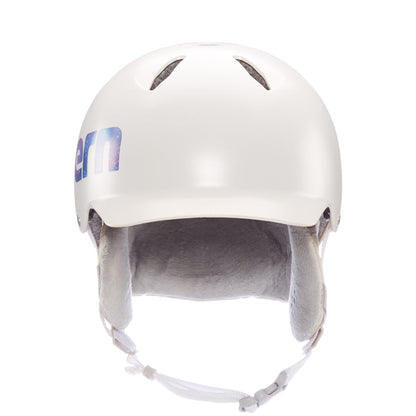 Casco da ragazzo Bern Bandito EPS - Galaxy bianco satinato