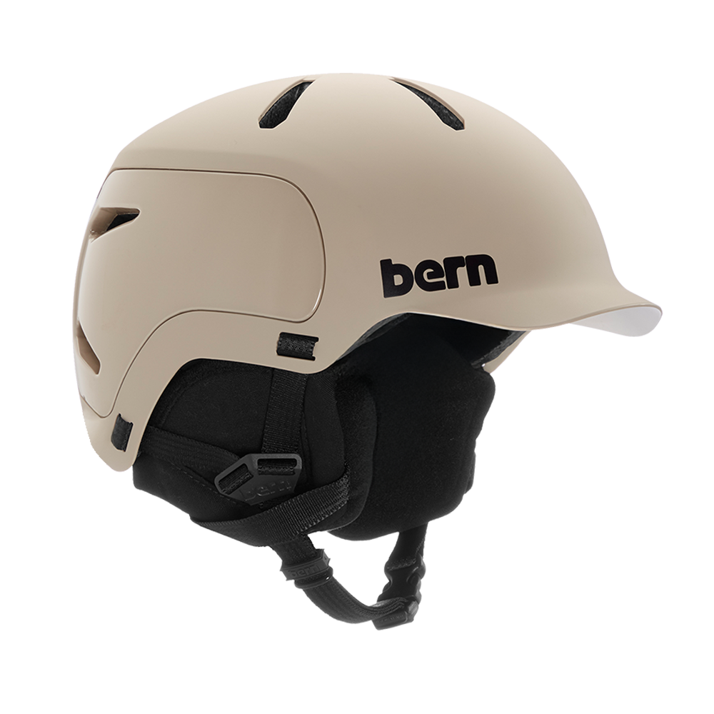 Bern Watts 2.0 Casco de invierno - arena mate