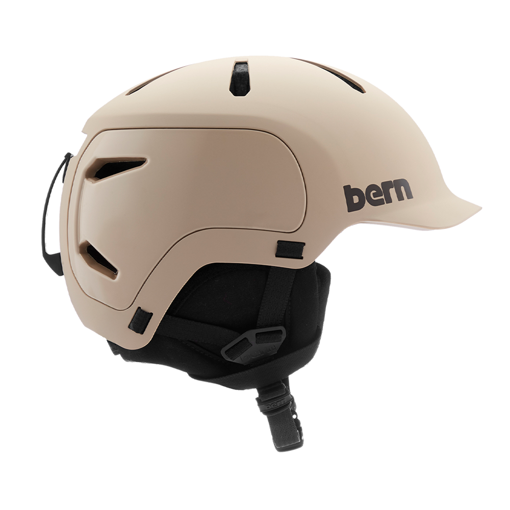 Bern Watts 2.0 Casco de invierno - arena mate