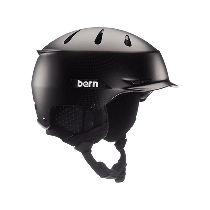 Bern Hendrix Carbon DVRT Winter Helmet - Semi-Gloss Black