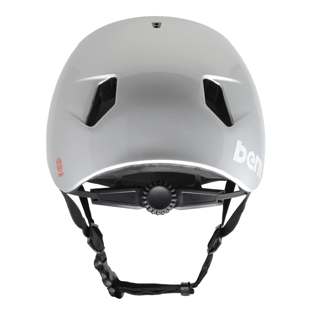 Bern Nino DVRT Youth Helmet - Metallic Silver Shark Bite