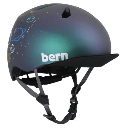 Casco da ragazzo Bern Nino DVRT - Metallic Space Splat