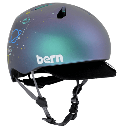 Capacete juvenil Bern Nino DVRT - Metal Space Splat