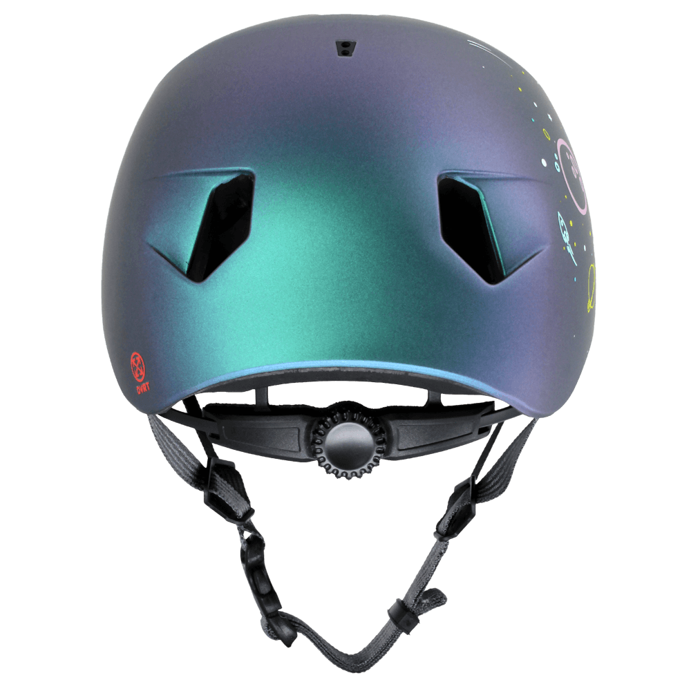 Casco da ragazzo Bern Nino DVRT - Metallic Space Splat