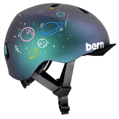 Bern Nino DVRT Youth Helmet - Metallic Space Splat