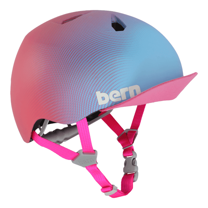 Bern Nina DVRT Kids Bike Helmet - Matte Sunset Gradient – Bern Helmets