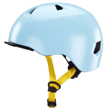 Casco da ragazzo Bern Tigre - Pesce rosso blu satinato