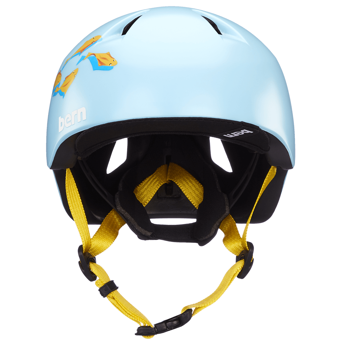 Bern Tigre Youth Helmet - Satin Blue Goldfish