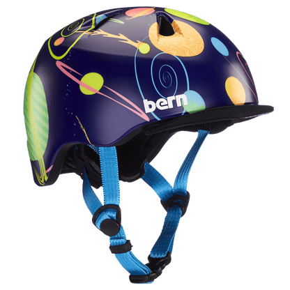 Casque Bern Tigre pour jeunes - Satin Galaxy