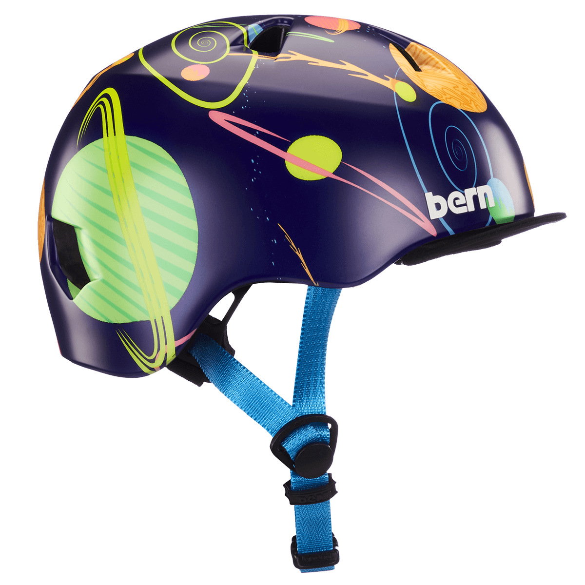 Casque Bern Tigre pour jeunes - Satin Galaxy