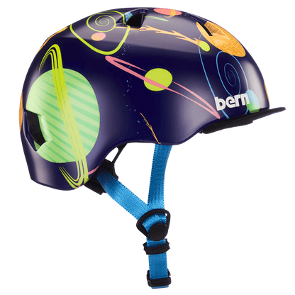 Casco da ragazzo Bern Tigre - Satin Galaxy