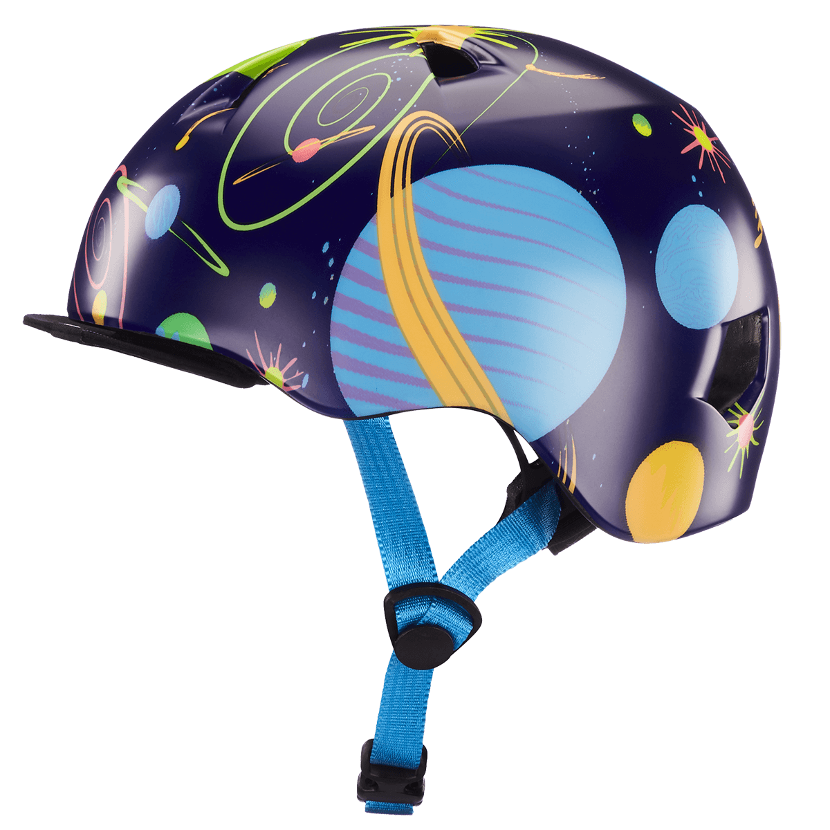 Casque Bern Tigre pour jeunes - Satin Galaxy