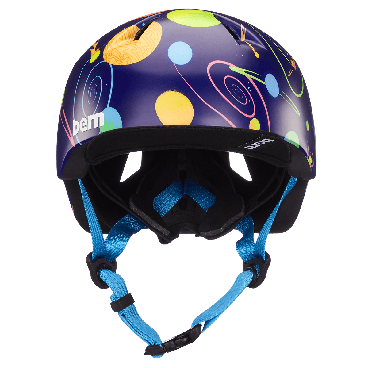 Casque Bern Tigre pour jeunes - Satin Galaxy