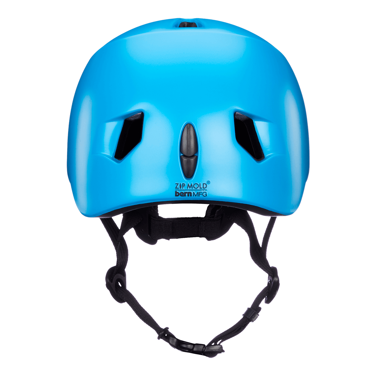 Casque Bern Tigre pour Jeunes - Bleu Cyan Satiné