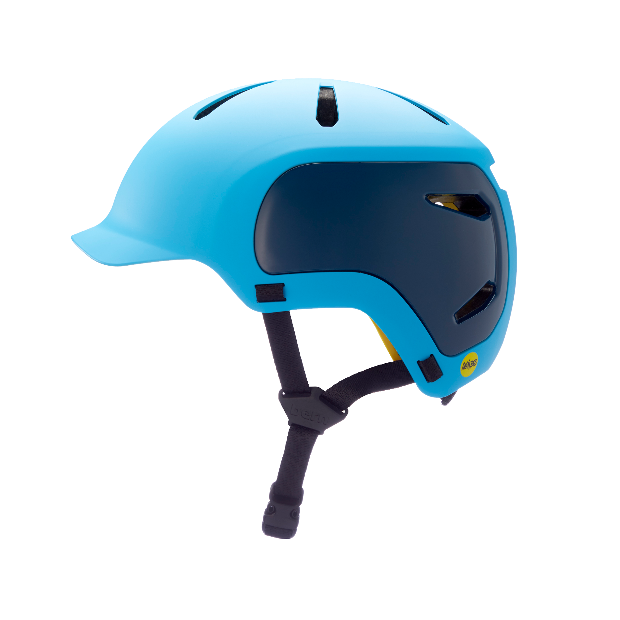 Bern Watts 2.0 MIPS Helmet - Matte Ocean Blue