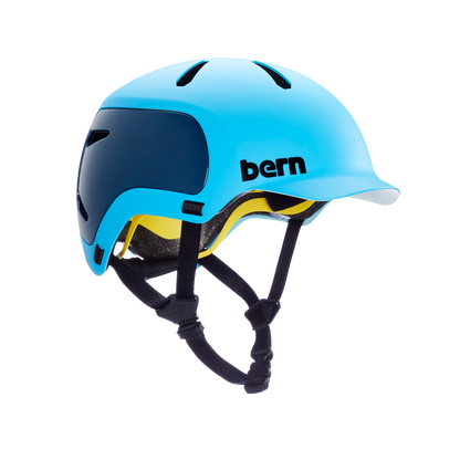 Bern Watts 2.0 MIPS Helmet - Matte Ocean Blue