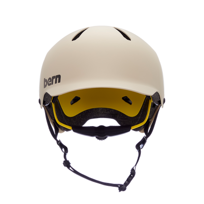 Casco da skate Bern Watts 2.0 MIPS - Sabbia opaca