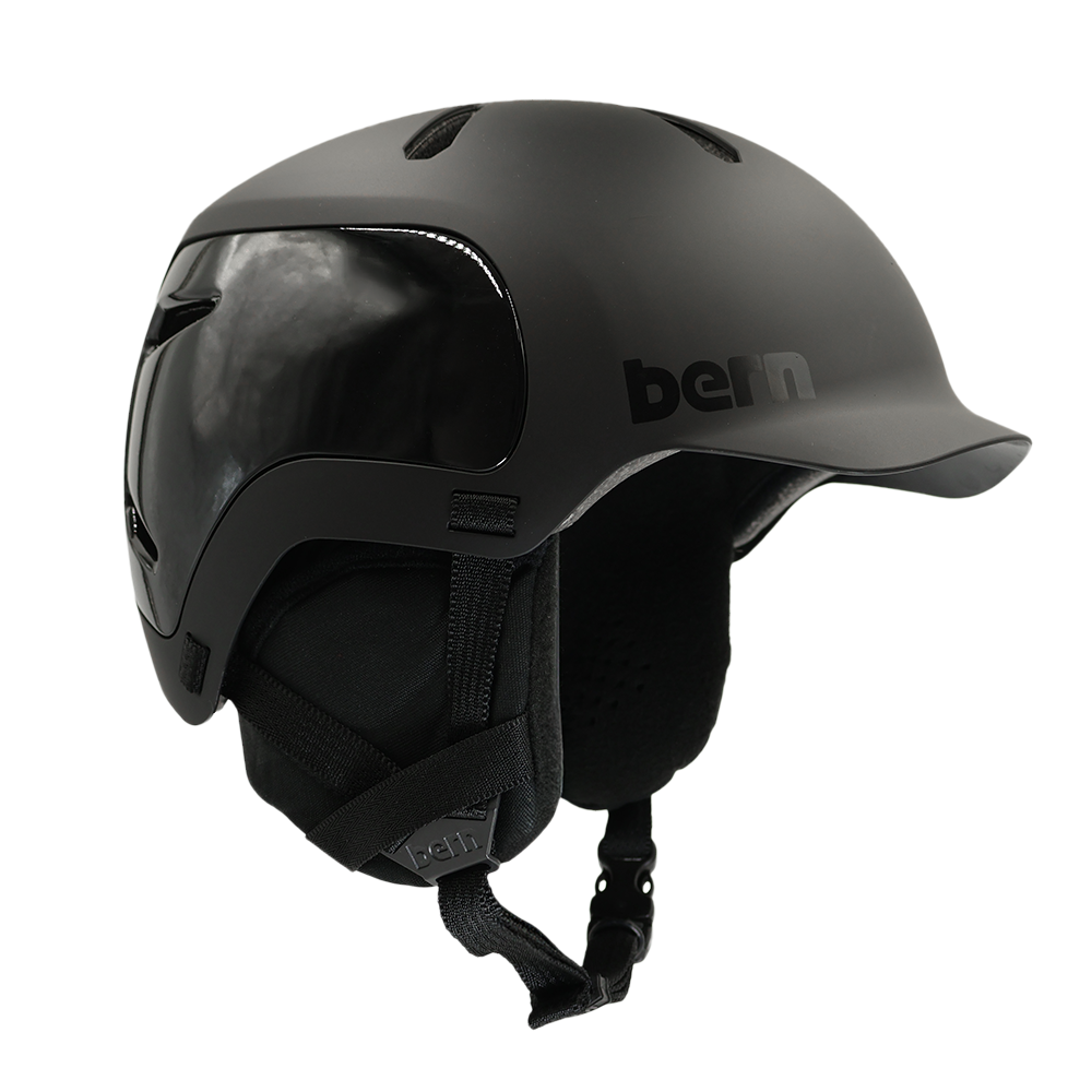 Bern Watts 2.0 Casco de invierno - Black Matte