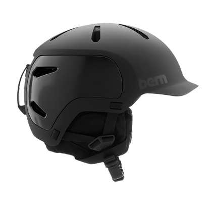 Bern Watts 2.0 Winter Helmet - Matte Black