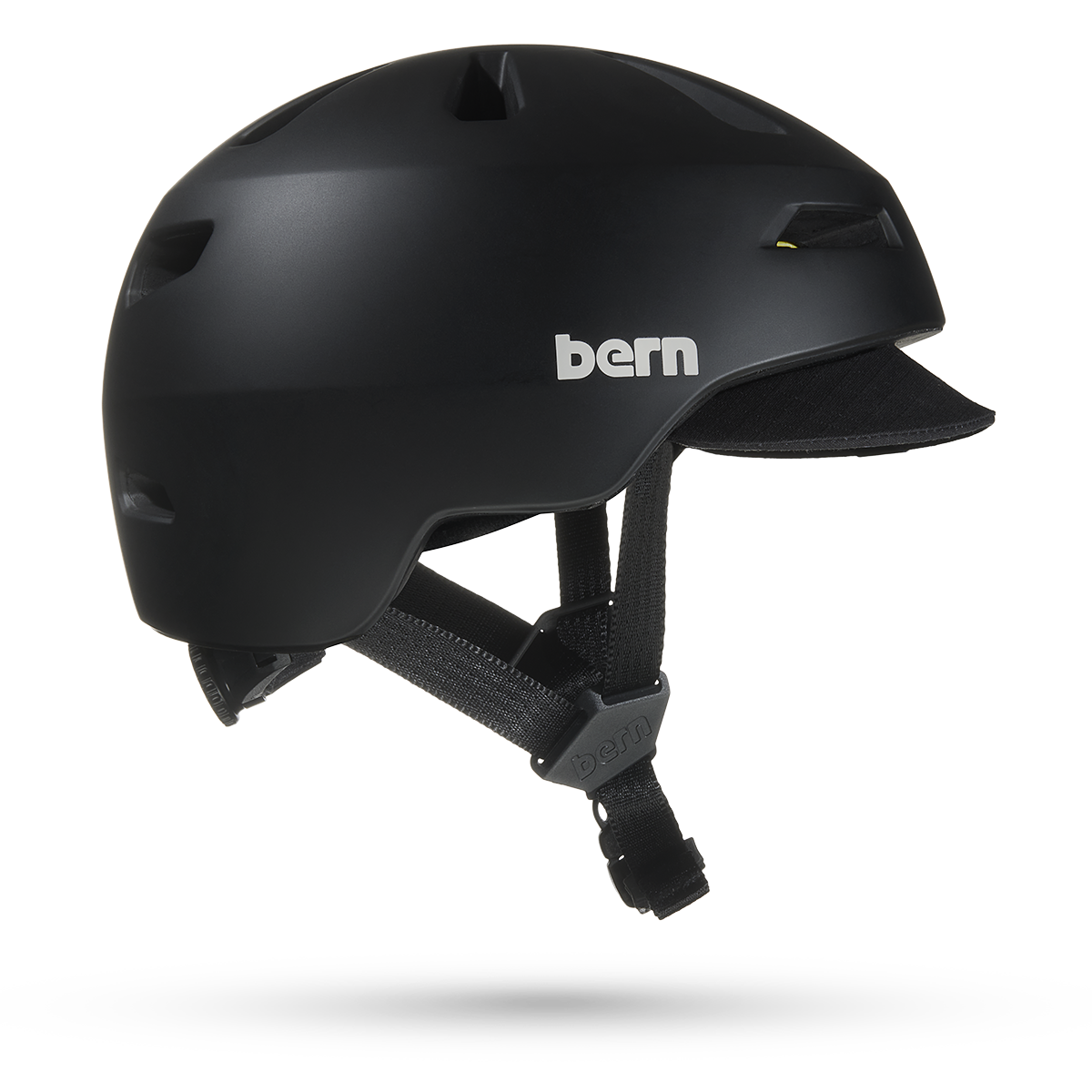 Casco Bern Brentwood Jr. MIPS - Nero opaco