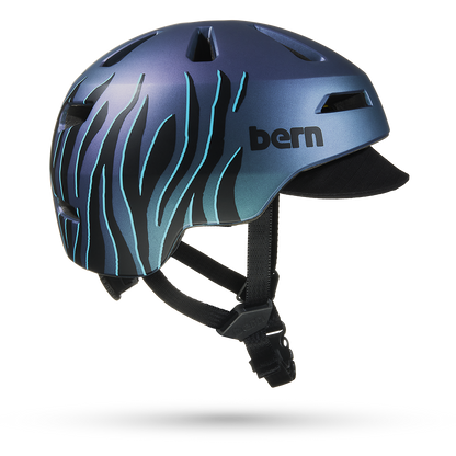 Bern Brentwood Jr. MIPS Helmet - Purple Tiger