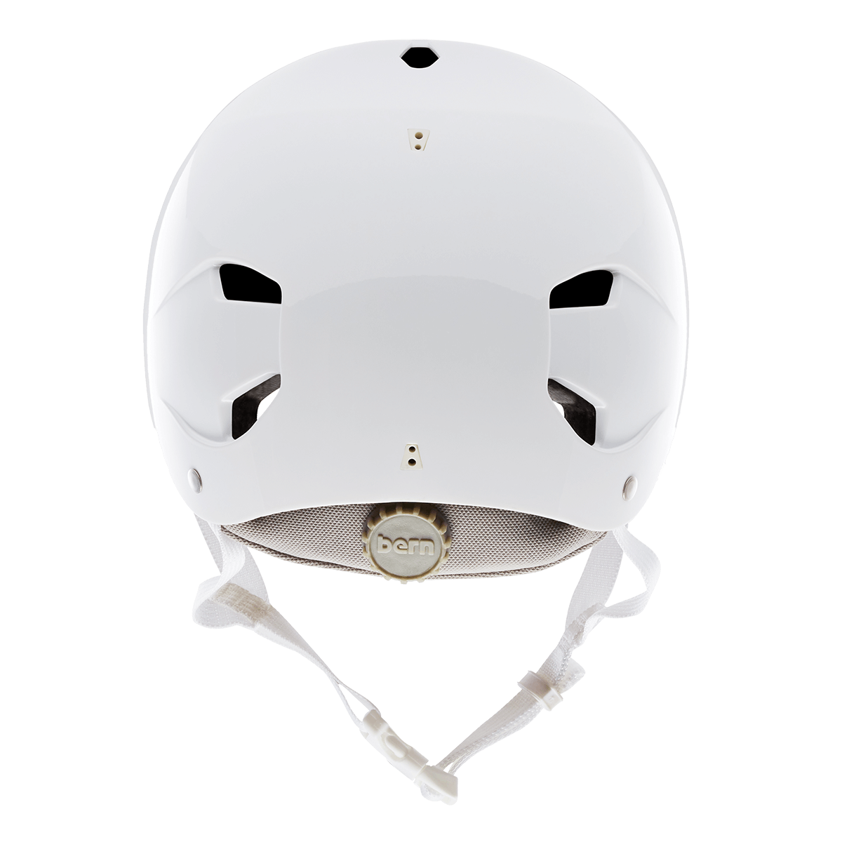 Casco de bicicleta juvenil Bern Bandito - Confeti blanco brillante