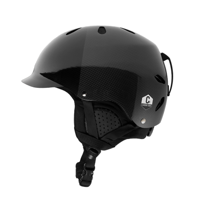 Bern Watts Carbon Translucent Winter Helmet - Black