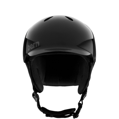 Bern Watts Carbon Translucent Winter Helmet - Black