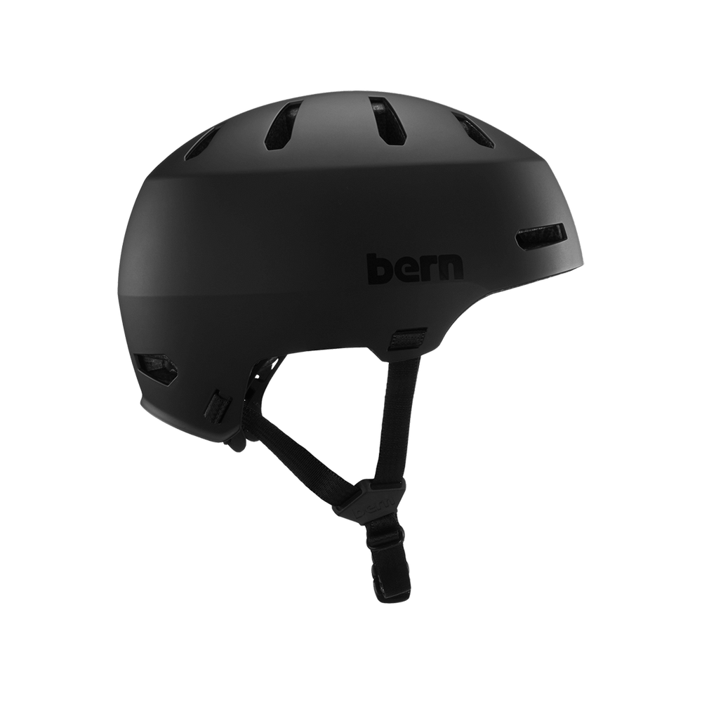 Bern Macon Classic Bike Helmet - Matte Black – Bern Helmets