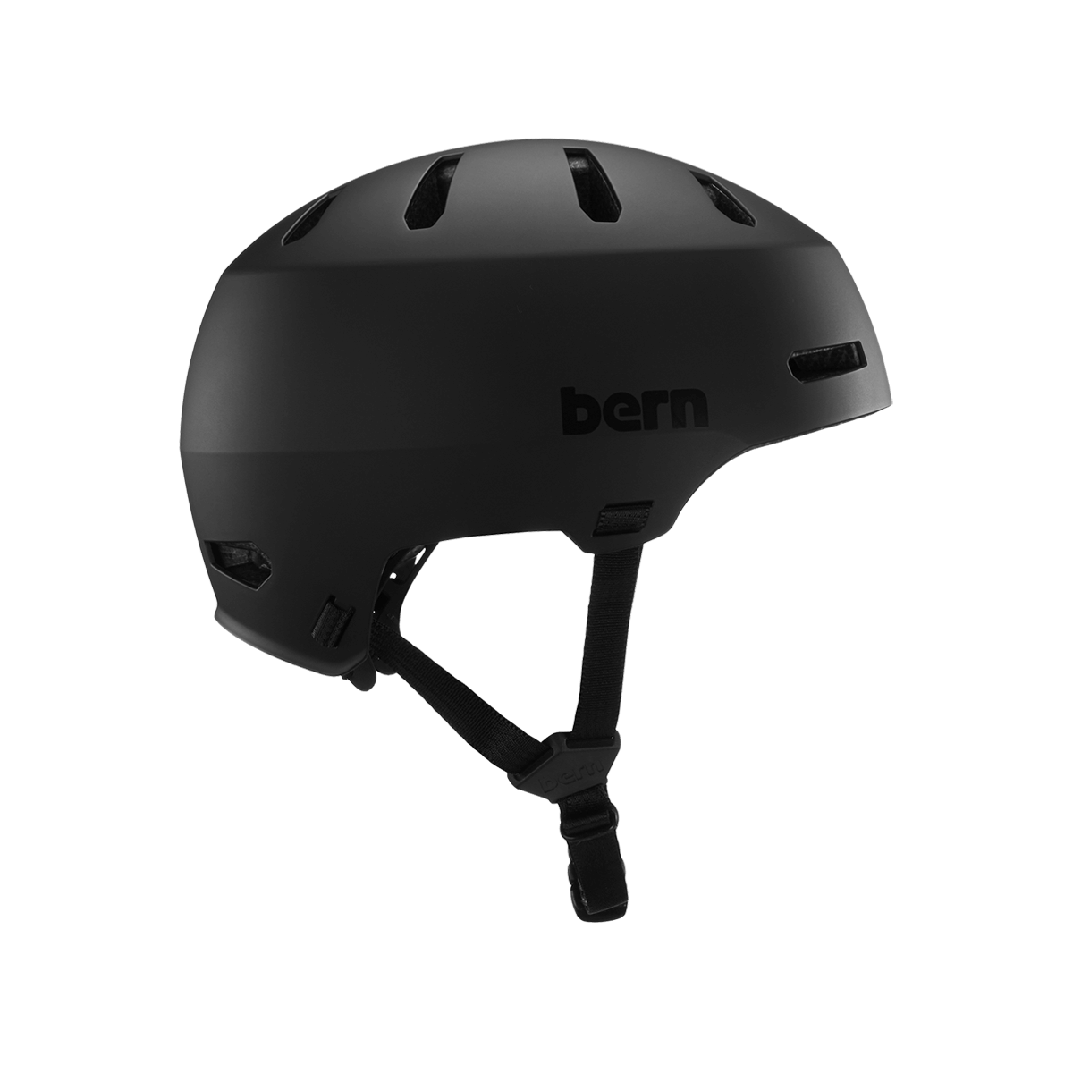 Bern Macon Classic Bike Helmet - Matte sort