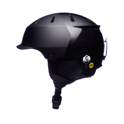 Bern Hendrix MIPS Carbon winterhelm - matzwarte hoedstijl