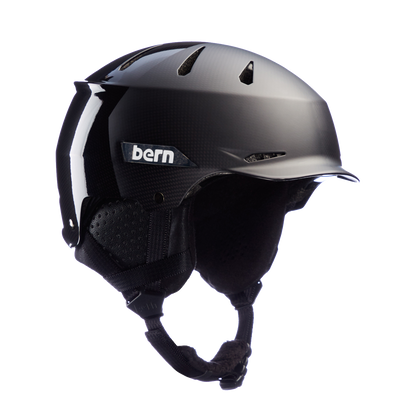 Bern Hendrix MIPS Carbon winterhelm - matzwarte hoedstijl